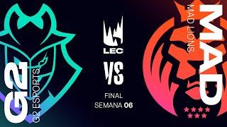 G2 ESPORTS VS MAD LIONS - FINAL - MAPA 2 - LEC - INVIERNO 2023 - LEAGUE OF LEGENDS