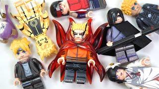 LEGO Naruto Nine Tails Mode  Boruto  Naruto Six Paths Sage Mode Unofficial Lego Minifigures