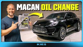 Porsche Macan S Oil Change DIY + RESET THE OIL LIGHT