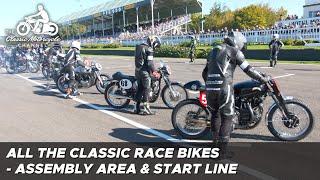 Goodwood Revival 2022 - all the classic racing motorcycles riders & teams