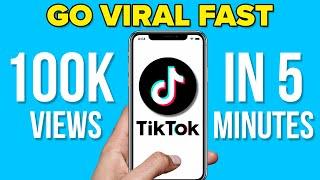 Small Accounts.. DO THIS to GO VIRAL on TikTok in 5 Minutes REALLY WORKS