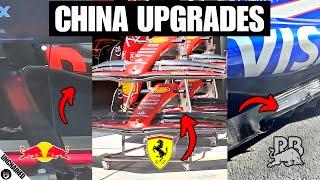 What Every F1 Team Has Upgraded Or Brought To The Chinese GP