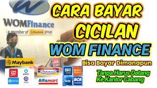 Cara Bayar Cicilan WOM Finance lewat Dana dan m-banking bca  Wahana Otto Mitra Finance