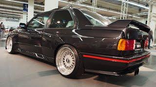 BMW E30 M3 1987 Tuning H&R Monotube BBS RS R17