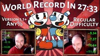 Cuphead Current World Record Speedrun in 2733.47  Any% - V1.1.5 - Regular Difficulty
