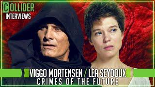 Viggo Mortensen & Léa Seydoux on the Crimes of the Future Roles They Wanted