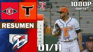 Resumen  Leones del Escogido vs Toros Del Este  Serie Regular Lidom 20242025 1112024