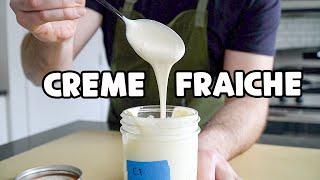 How to Make Creme Fraiche  From Scratch