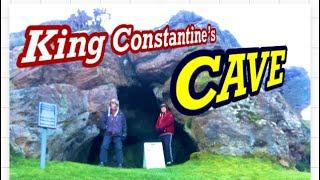 In search of King Constantines cave.