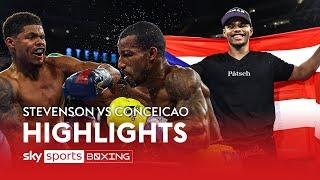 HIGHLIGHTS Stevenson dominates Conceicao  Shakur Stevenson vs Robson Conceicao