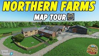 The Northern Farms  by @SimulationForTheNation   Map Tour  FS22