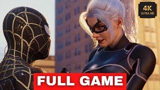 SPIDER-MAN PC BLACK & GOLD SUIT Silver Lining Gameplay Walkthrough FULL GAME 4K 60FPS No Commentary