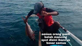 Semua orang pasti betah mancing spot ini ikan nya luar biasa mantap#papa.rette Mania