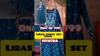 Libas kurta set under 799 from Myntra #shorts#myntrafashion #libaskurtaset #wishlink #mydreamproject