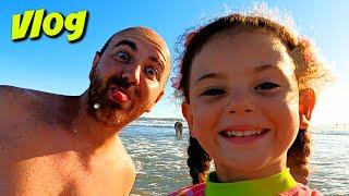 VLOG - JOURNEE PLAGE - REVISION - GROSSE VAGUE