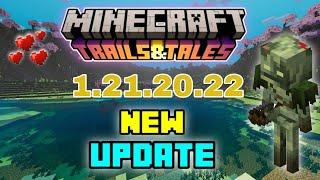 Minecraft PE 1.21.20.22 official beta version released  minecraft 1.21.20.22 new update release ️