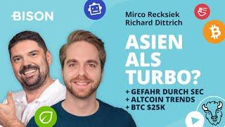 Bitcoin - Bullenmarkt durch China? Altcoin Trends & Gefahr durch SEC  Krypto Talk mit @Bitcoin2Go