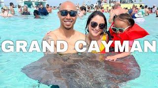 Grand Cayman Stingray City Sandbar Snorkeling in Coral Gardens Starfish Point  Cruising Pregnant