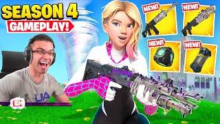 Nick Eh 30 reacts to Fortnite Chapter 3 Season 4