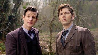 Eleventh Doctor Meets The Tenth Doctor  The Day of the Doctor  Doctor Who