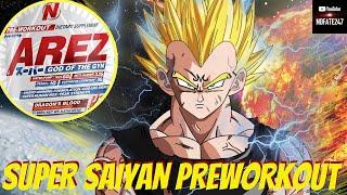 Arez Super God of the Gym Pre Workout Review  Super Saiyan God Mode  Sunday Supplement Review