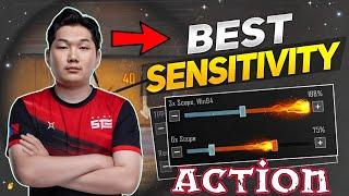 Global MVP- Action  PUBG & BGMI SENSITIVITY100% Originalonly Headshots- @ActionGaming1