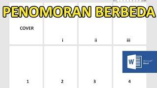 Cara Membuat Nomor Halaman Berbeda Romawi Dan Angka MS Word