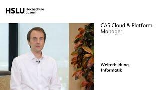 CAS Cloud and Platform Manager