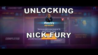 Unlocking NICK FURY w Minimal Kree Team