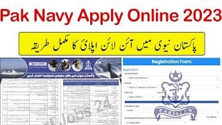 How to Apply in Pakistan Navy For Civilians Pak Navy Online Registration 2024 Constable LDC UDC
