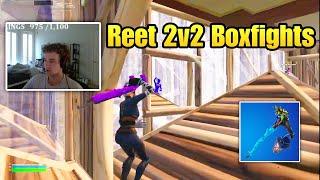 Reet & Peterbot VS INSANE Viewer in 2v2 Boxfights