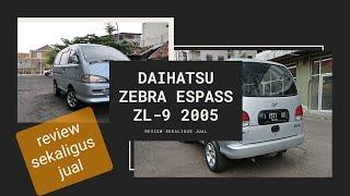 Daihatsu zebra espass ZL-9 thn 2005 bandung  review sekaligus jual