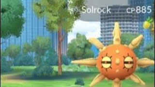 I Caught Solrock Very Strong Pokemon Fun Gameplay