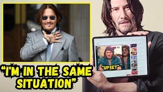 Keanu Reeves BACKS Johnny Depp And Reveals How Hollywood PUNISHED Him
