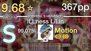 9.68⭐Motion  Kaneko Chiharu - iLLness LiLin CRYSTALS HEAVENLY +HDDT 367pp 99.07% 12x