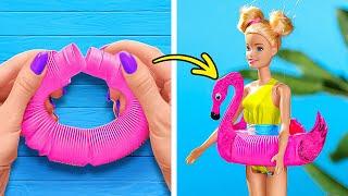 Yaz Barbie Bebek Makyajları ️ Trend Moda Bebek El İşleri & Hileleri