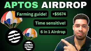 Aptos AIRDROP 6 IN 1 Comprehensive farming Tutorial  Dont fade Time sensitive