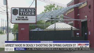 Arrest made in fatal shooting at The Blind Tiger