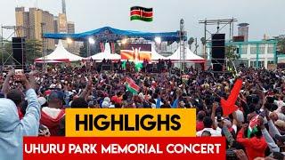 Echoes of Tribute at UHURU PARK MEMORIAL CONCERT