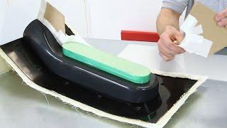 FibreglassFRP Split-Mould Making Guide Carbon Fibre Airbox Pt.2