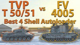 WOT Blitz Face Off  FV4005 vs TVP T 5051