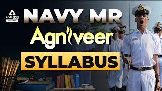 Agniveer Navy Syllabus 2022  Agniveer Navy MR Syllabus 2022