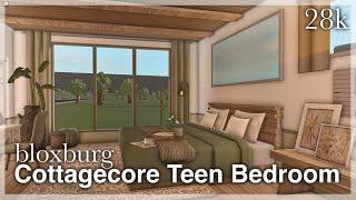 Bloxburg - Cottagecore Teen Bedroom Speedbuild