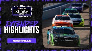 NASCAR Official Xfinity Series Extended Highlights from Nashville  Tennessee Lottery 250
