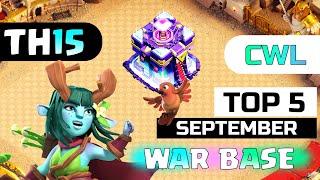 New TH15 War Base Link - Top 5 Town Hall 15 Base anti 2 star & 3 star 2024