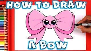 How to Draw a Bow for your Hair