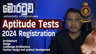 Moratuwa Campus Aptitude Tests Registration 2024