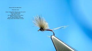 Tying the Goose CDC Iron Blue Dun by Davie McPhail