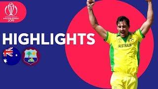 Starc Stars With 5-for  Australia vs West Indies - Match Highlights  ICC Cricket World Cup 2019