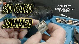 Nikon SD CardSlot Repair